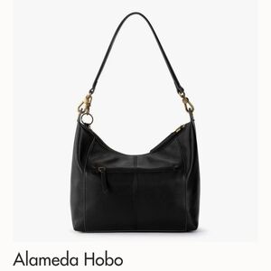 Alameda Hobo Slate Leather Bag